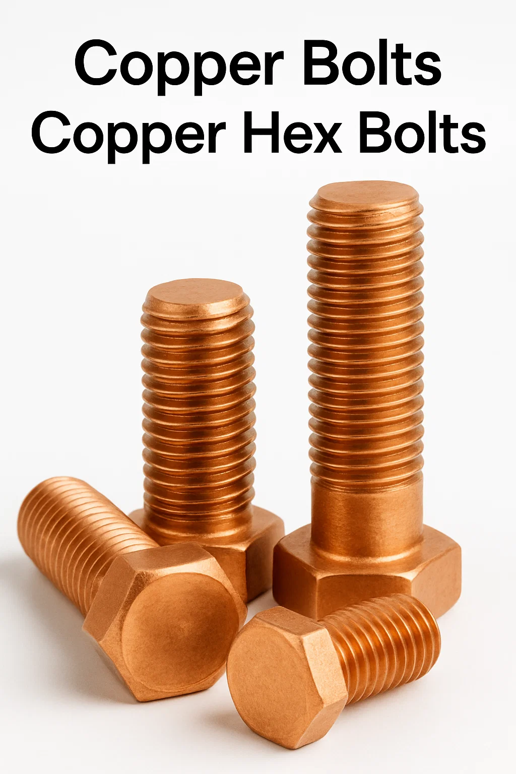 Copper Bolts Copper hex Bolts Copper Set Screws