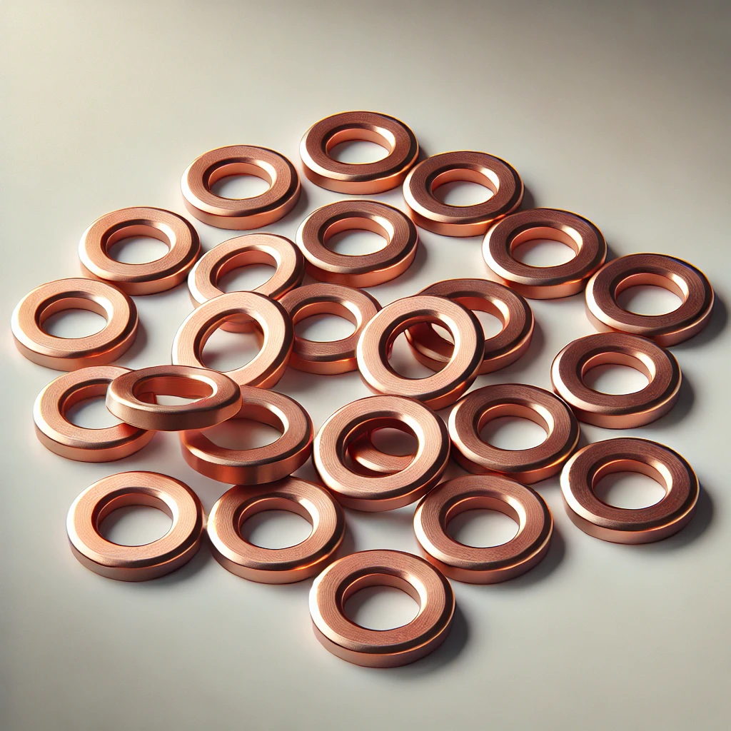 Copper washers