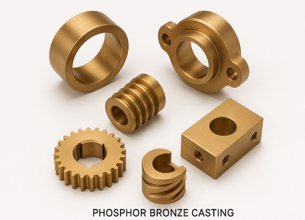 Phosphor-bronze-casting-Phosphor-bronze-Parts-component