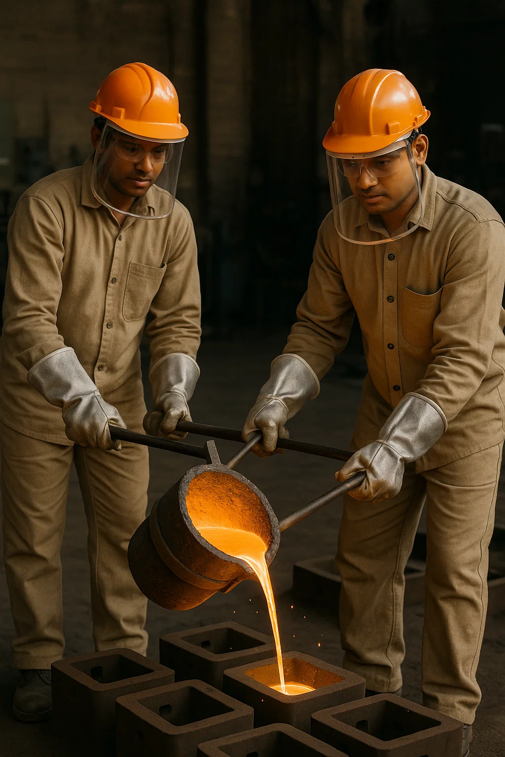 Silicon bronze casting foundry