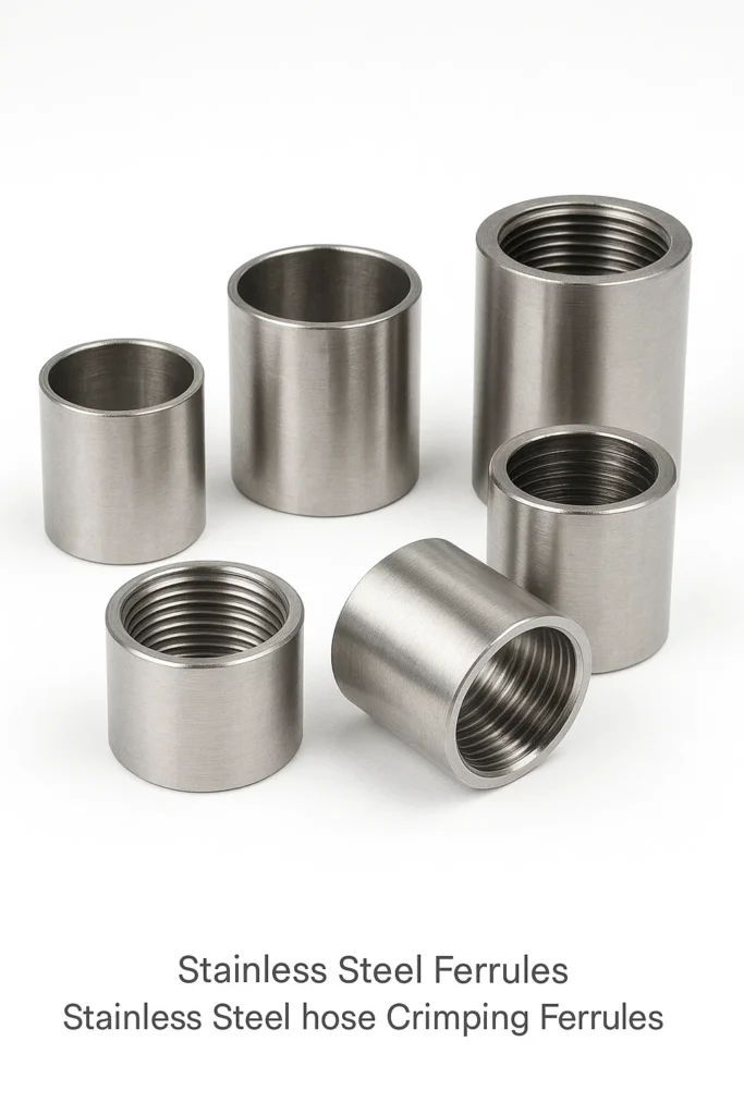 Stainless Steel braid collars Hose ferrules