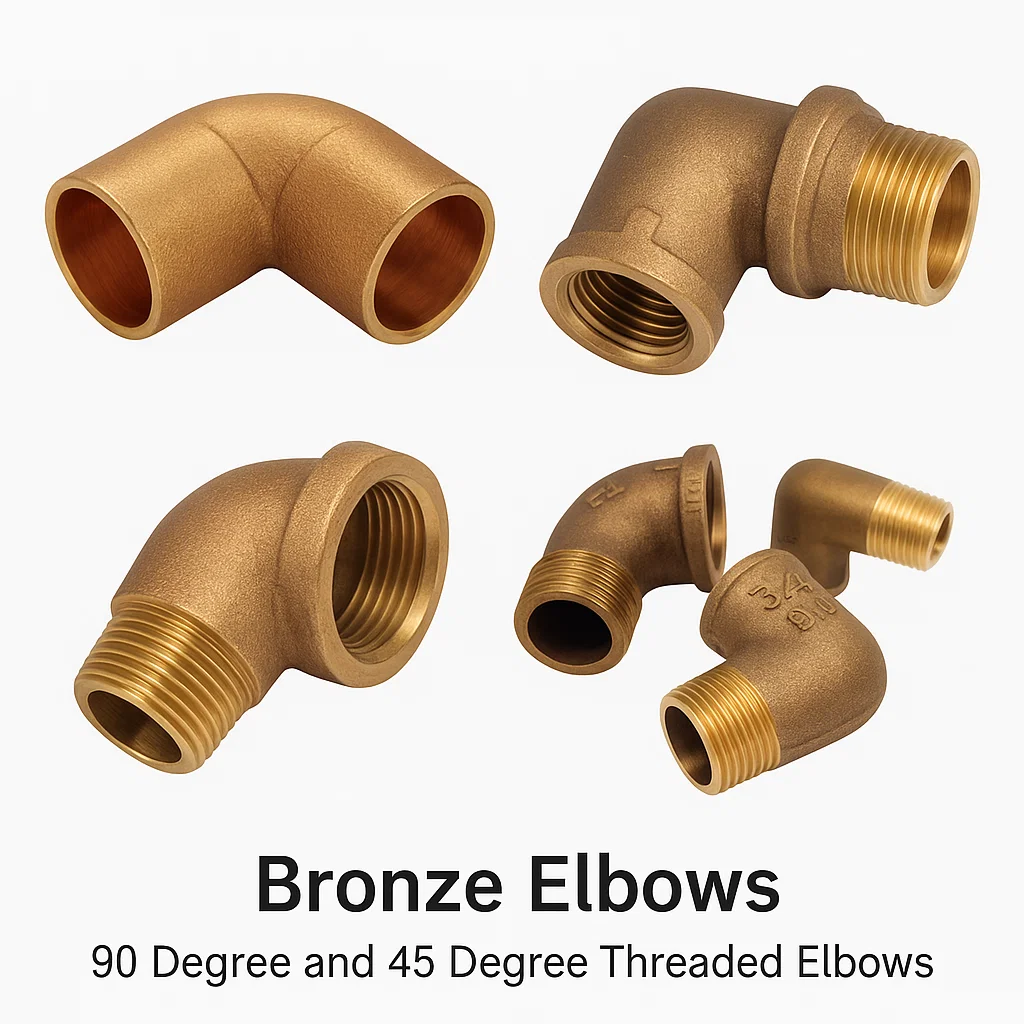 Bronze Elbows Bronze threaded elbows