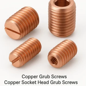 Copper Socket Screws Copper grub Screws