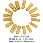  Brass Anchors and Drop-in Anchors