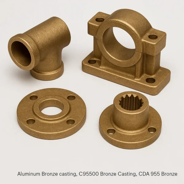Aluminum Bronze casting, C95500 Bronze Casting, CDA 955 Bronze casting