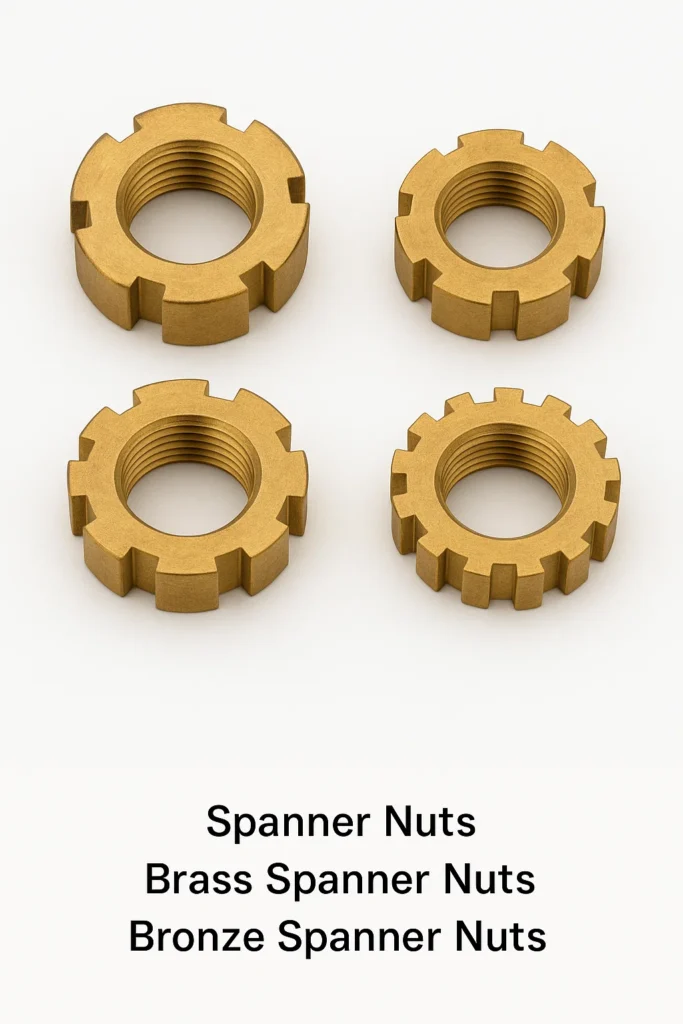 Brass Spanner nuts, Spanner nut