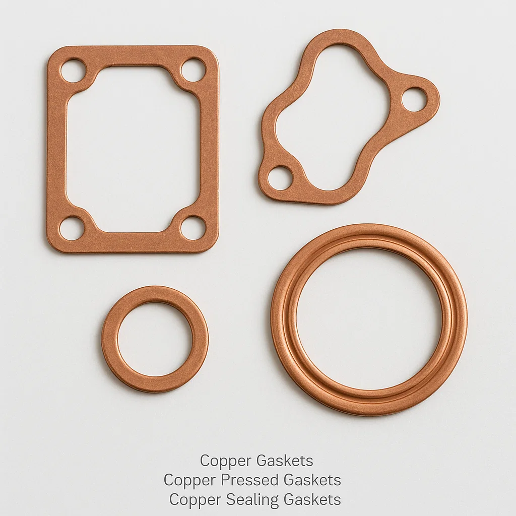 Copper Gaskets, Copper pressed Gaskets, Copper Sealing Gaskets