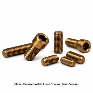 Silicon Bronze Socket Head Screws, Grub Screws