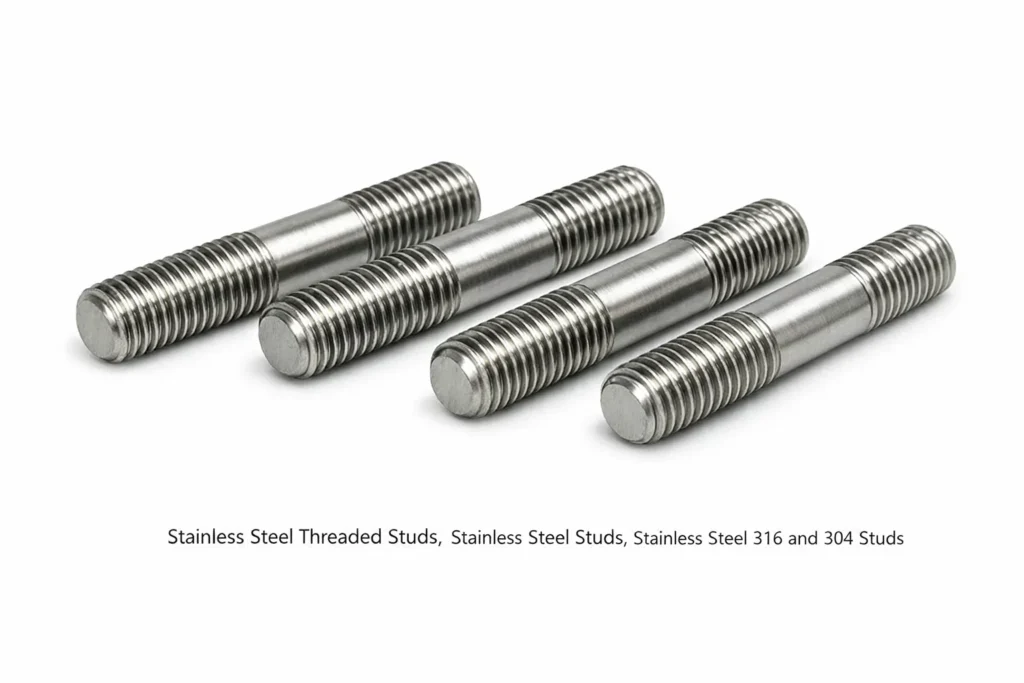 Stainless Steel Threaded Studs, Stainless Steel Studs, Stainless Steel 316 and 304 Studs
